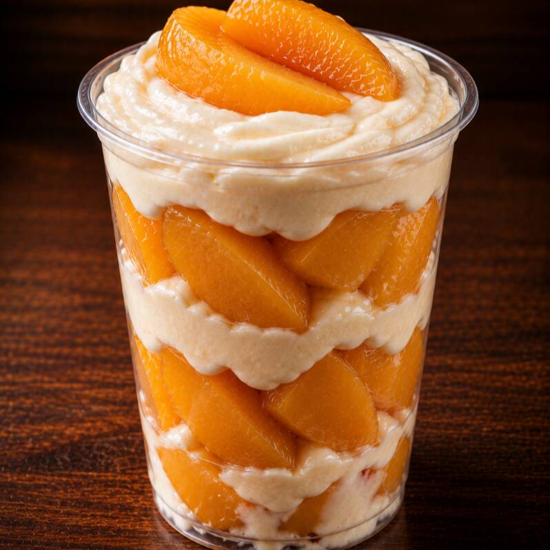 🍑 Durazno con Crema Especial 12 Oz