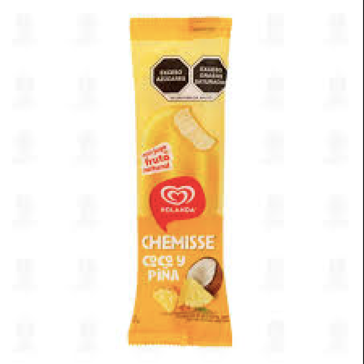 Paleta Helada Chemisse Piña Coco 65g