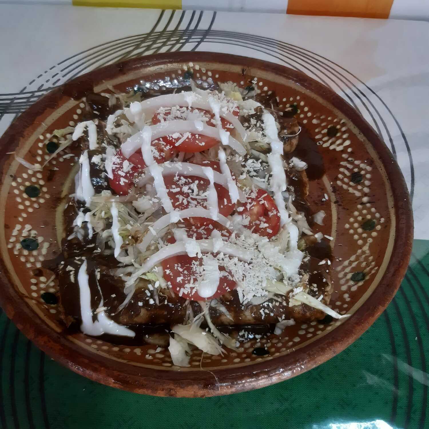 Enchiladas de Guajillo, 5 Piezas