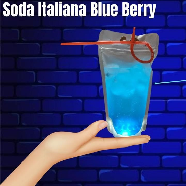 Soda Italiana de Mora Azul 12Oz (355ml)