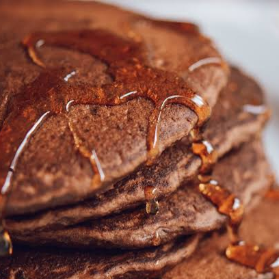 HOTCAKES DE AVENA SABOR CHOCOLATE