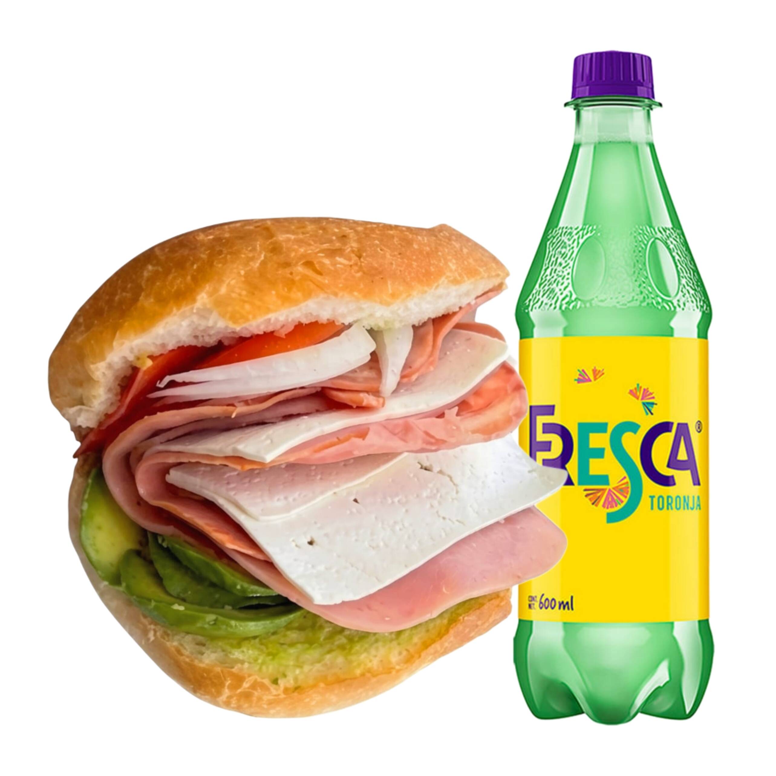 Torta Especial Con Fresca