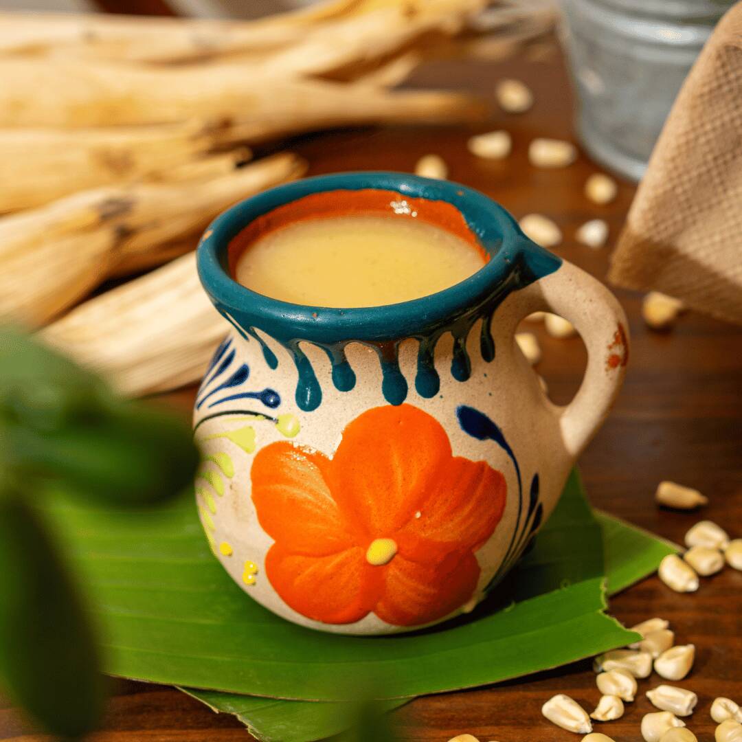 Atole piña mediano