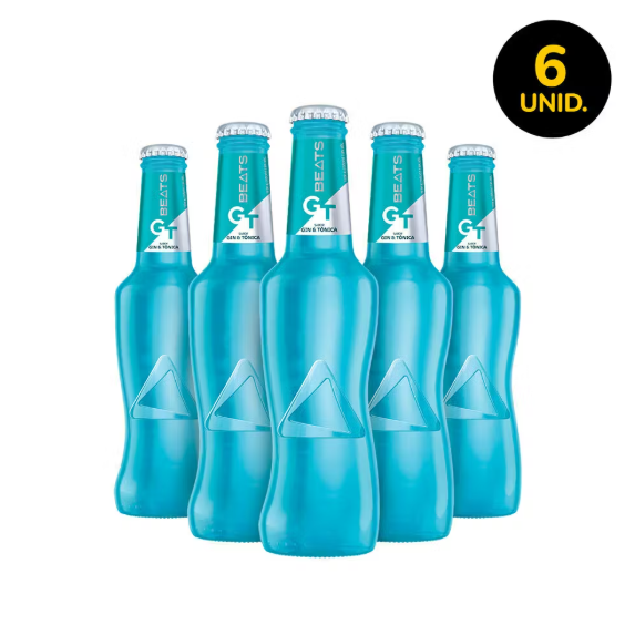 6 UNIDADES DE LONG NECK GT