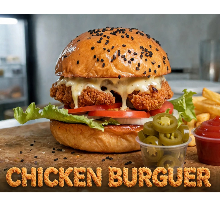 CHICKEN BURGUER