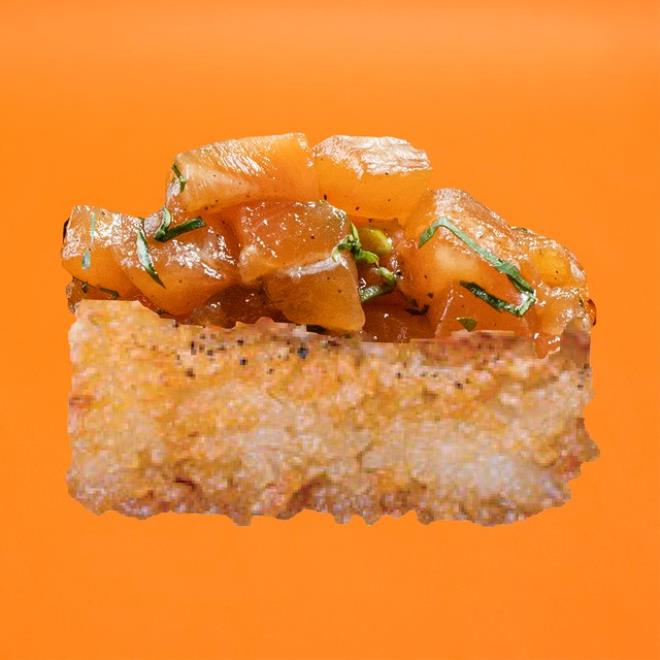 Crispy Rice Salmon