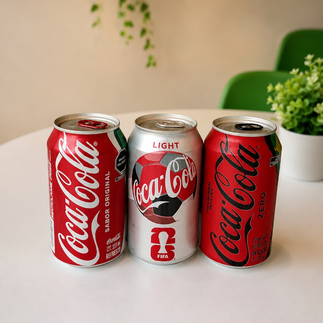 Coca cola Light plástico 355 ml