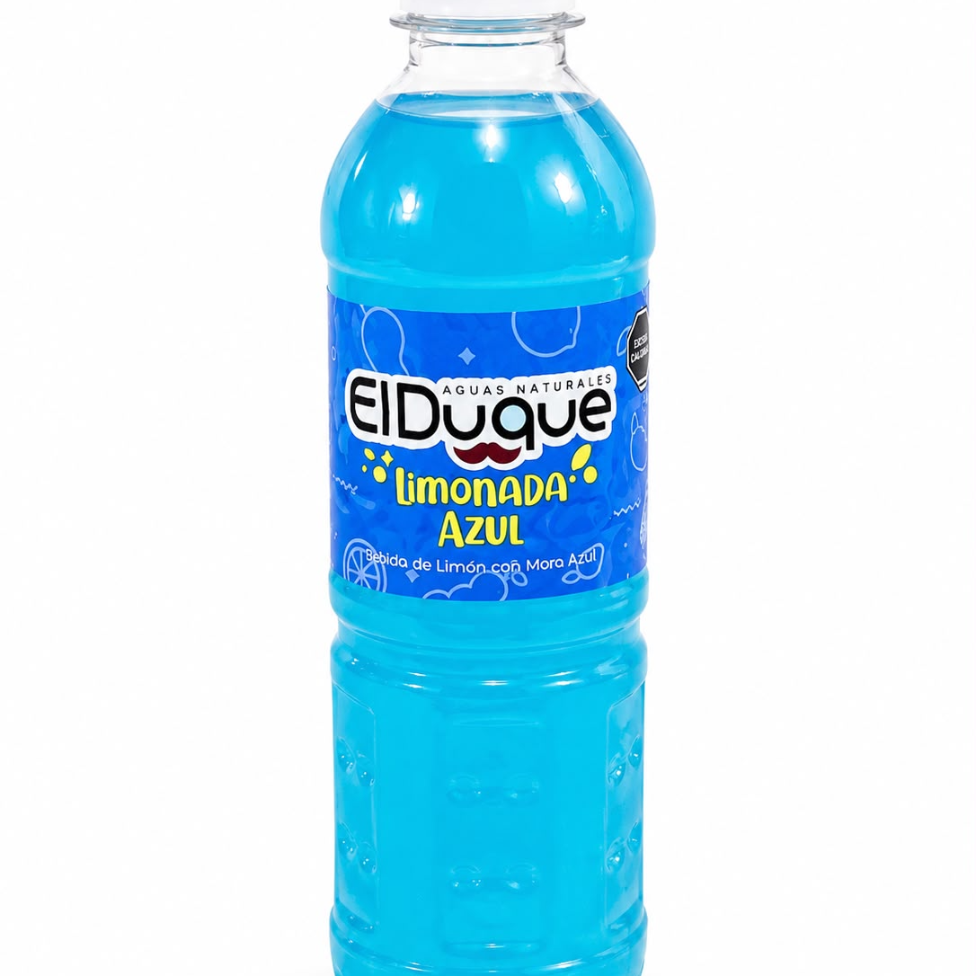 AGUA LIMONADA AZUL EL DUQUE 500ml