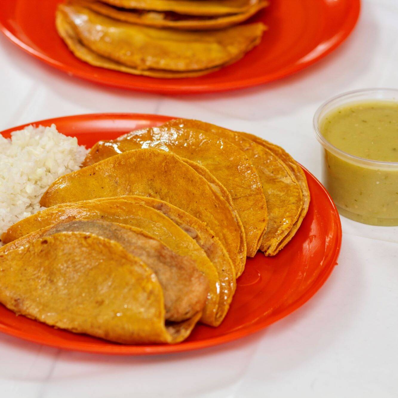 ORDEN DE 5 TACOS DE DESHEBRADA