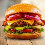 Dos Hamburguesas Sencillas