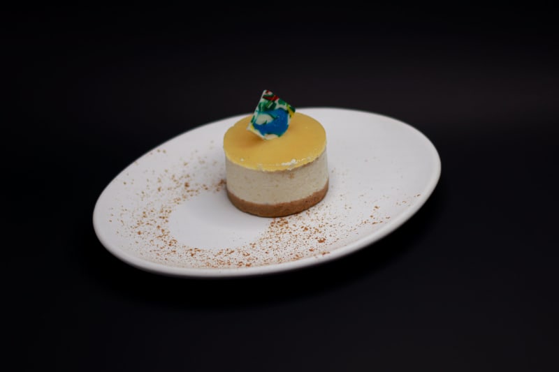 Mousse de guayaba.