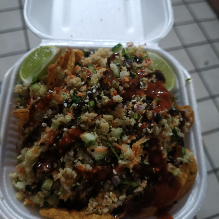 Tostito de Ceviche de Pescado