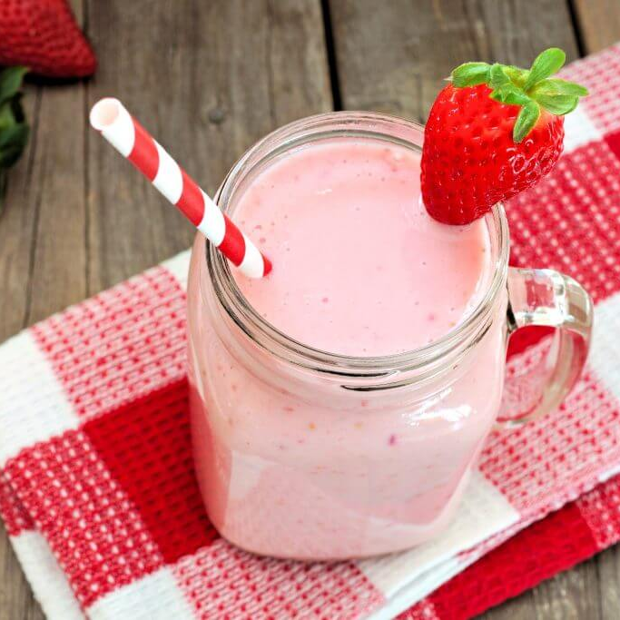 Licuado de Fresa