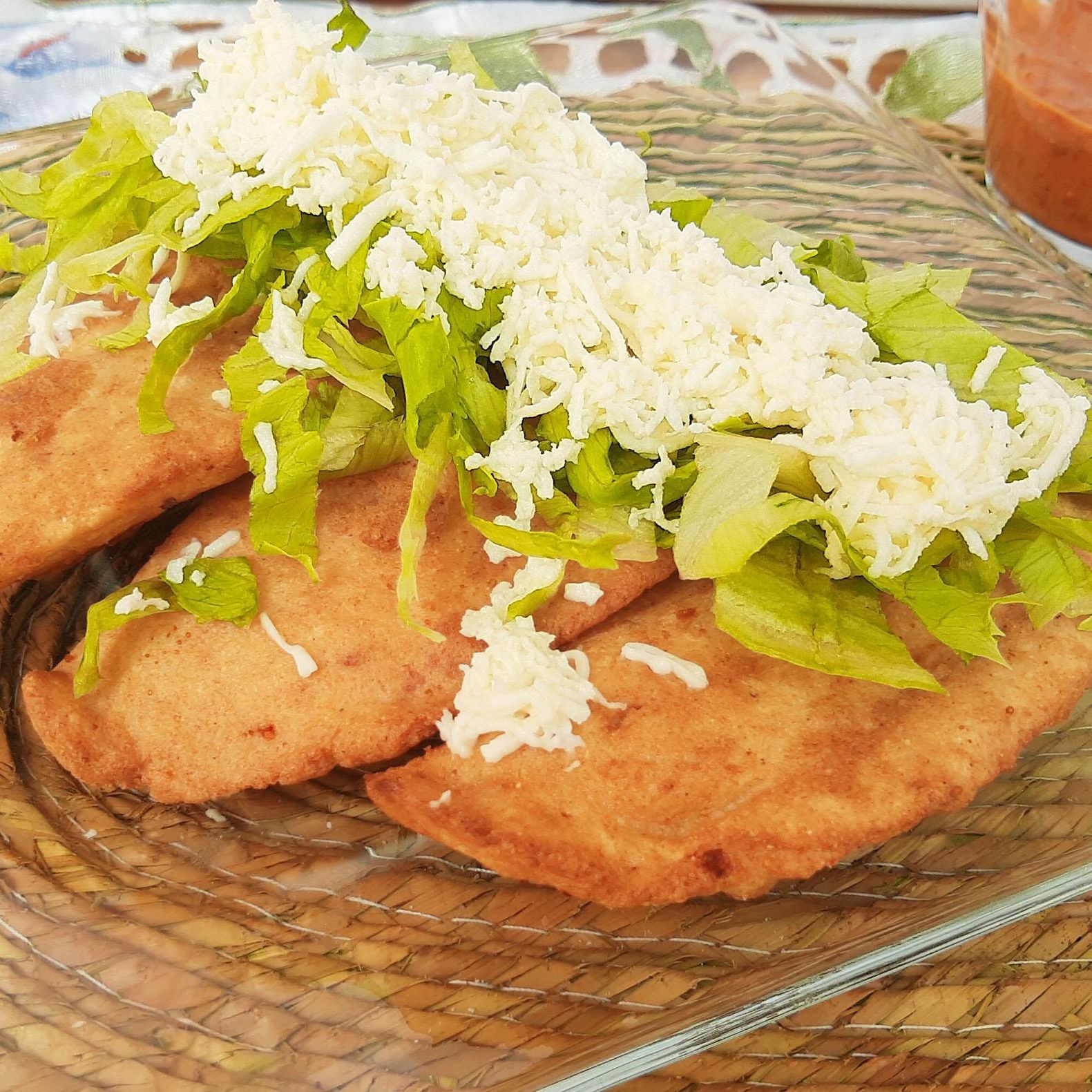Quesadillas Fritas de queso