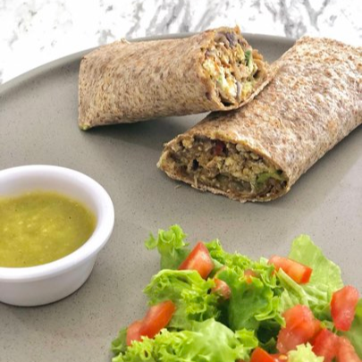 Burrito con Machacado