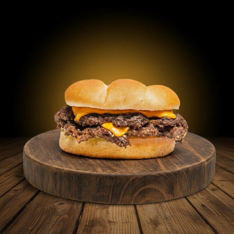 Smash Double Grilled Cheese Burger