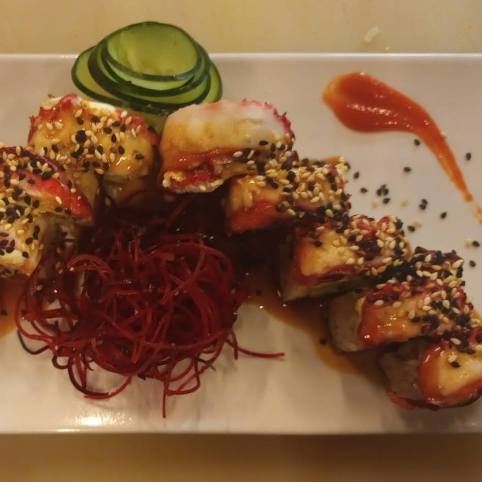 Salmon Fire Roll