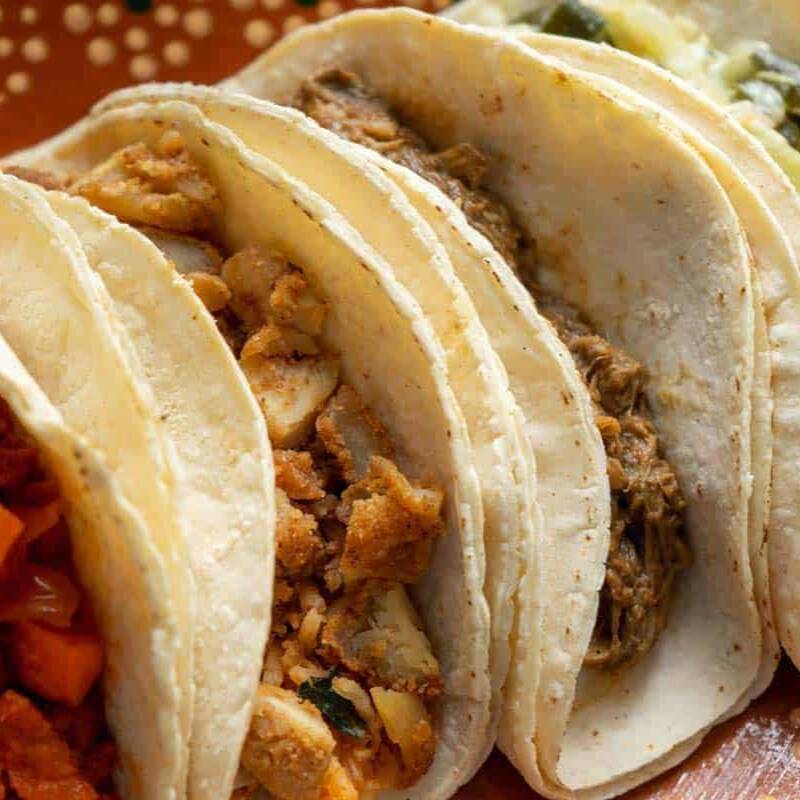 Taco de Bisteck con Chile