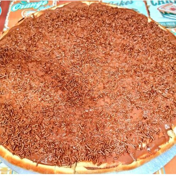 Chocolate e granulado