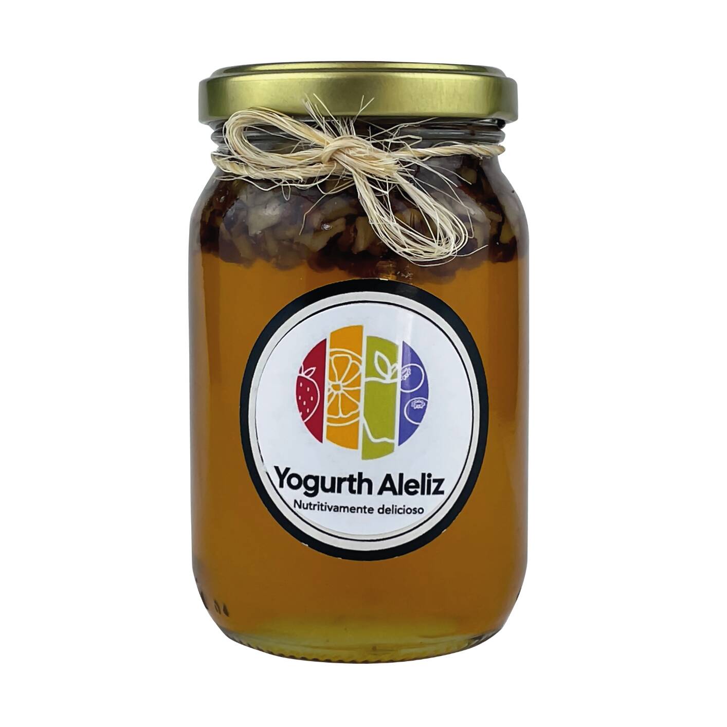Frasco de Miel de Abeja con Nuez (300grs)