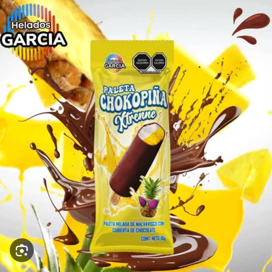 Paleta Chokopiña xtreme