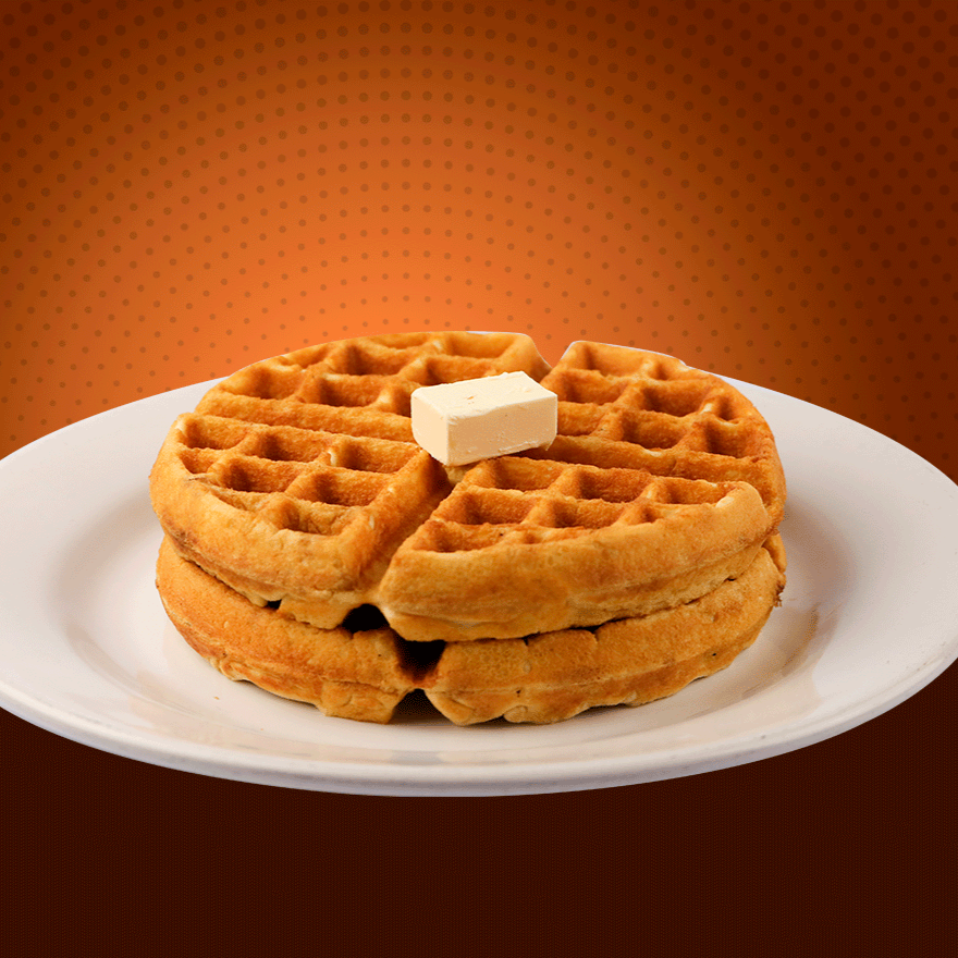 Waffle Tradicional 2Pz