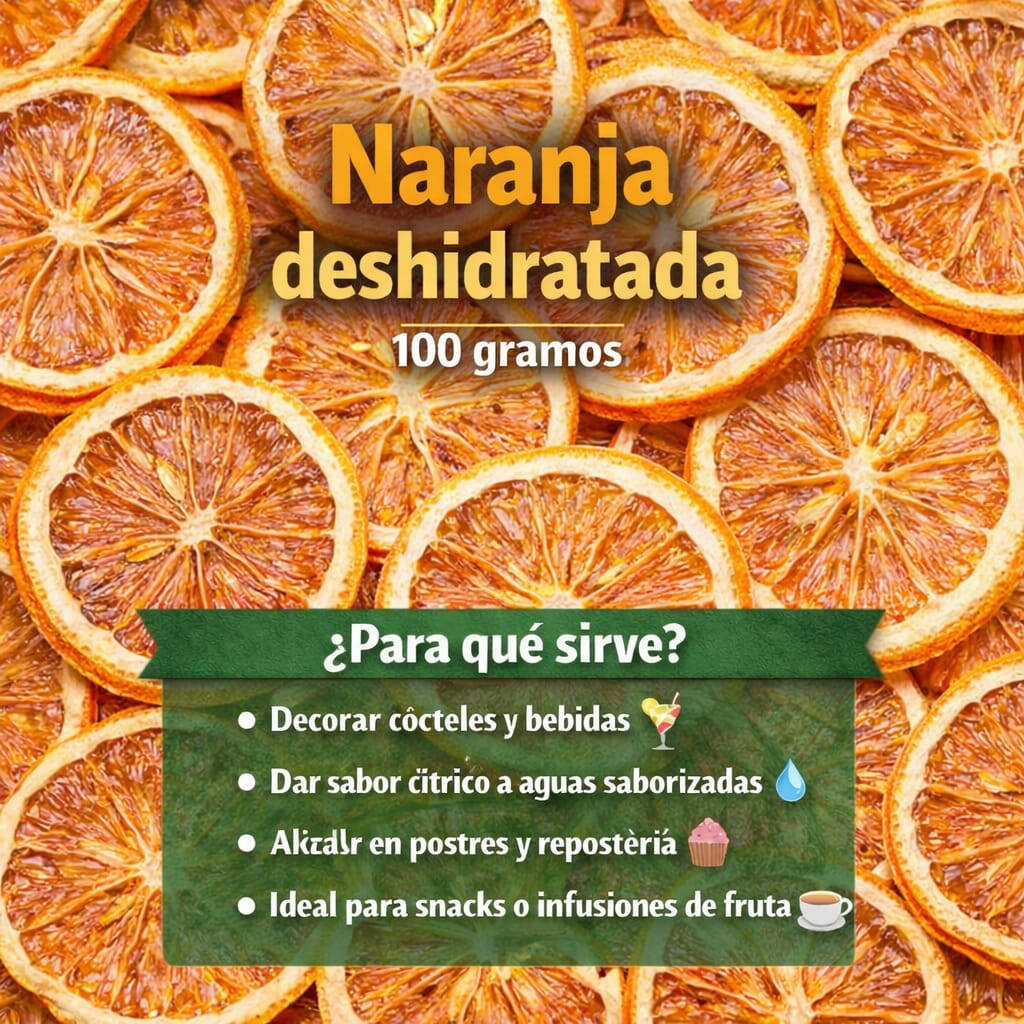 Naranja Deshidratada