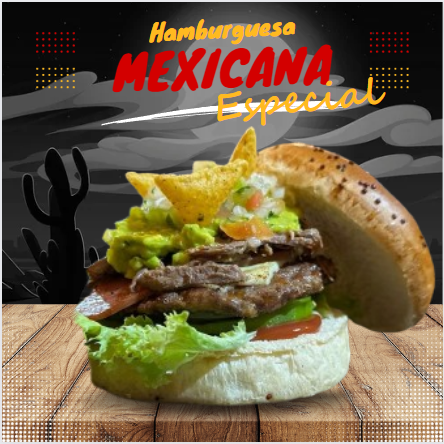 Hamburguesa Mexicana Espeial