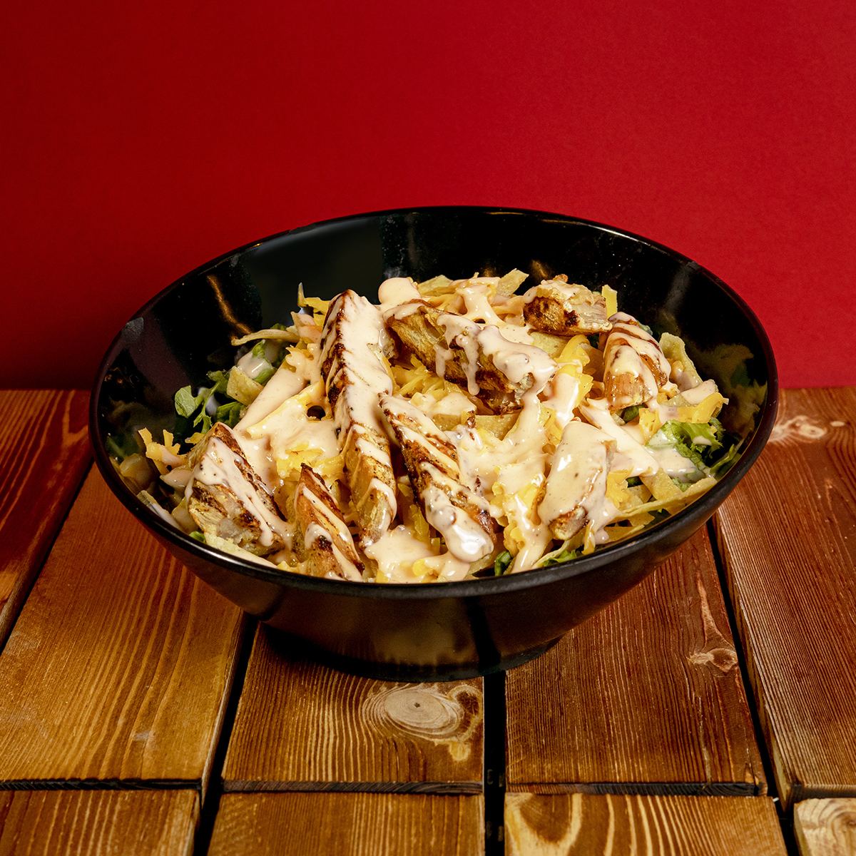 Ensalada buffalo ranch