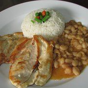 Frejoles con Pechuga a la Parrilla