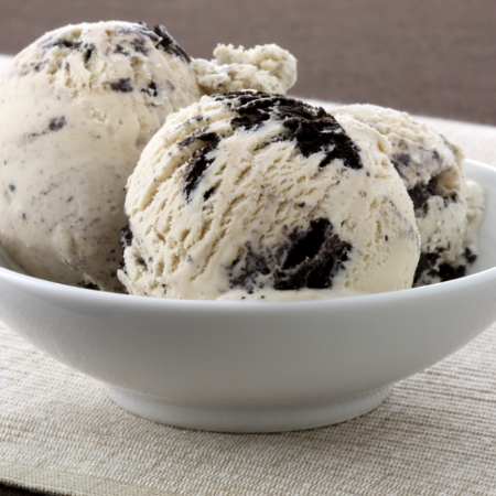 Helado de Cookies and Cream