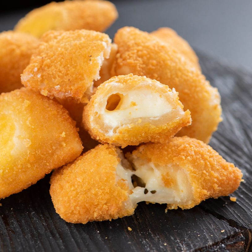 Queijo Gouga - 10 und - acompanha molho sweet chilli