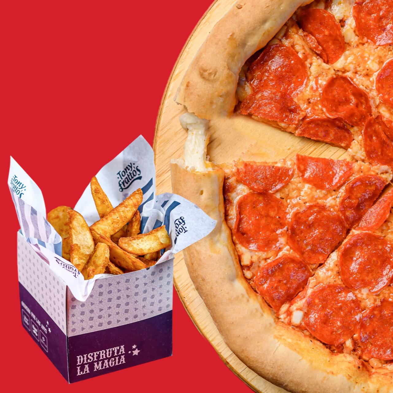 PROMO Pizza Orilla Rellena + Complemento