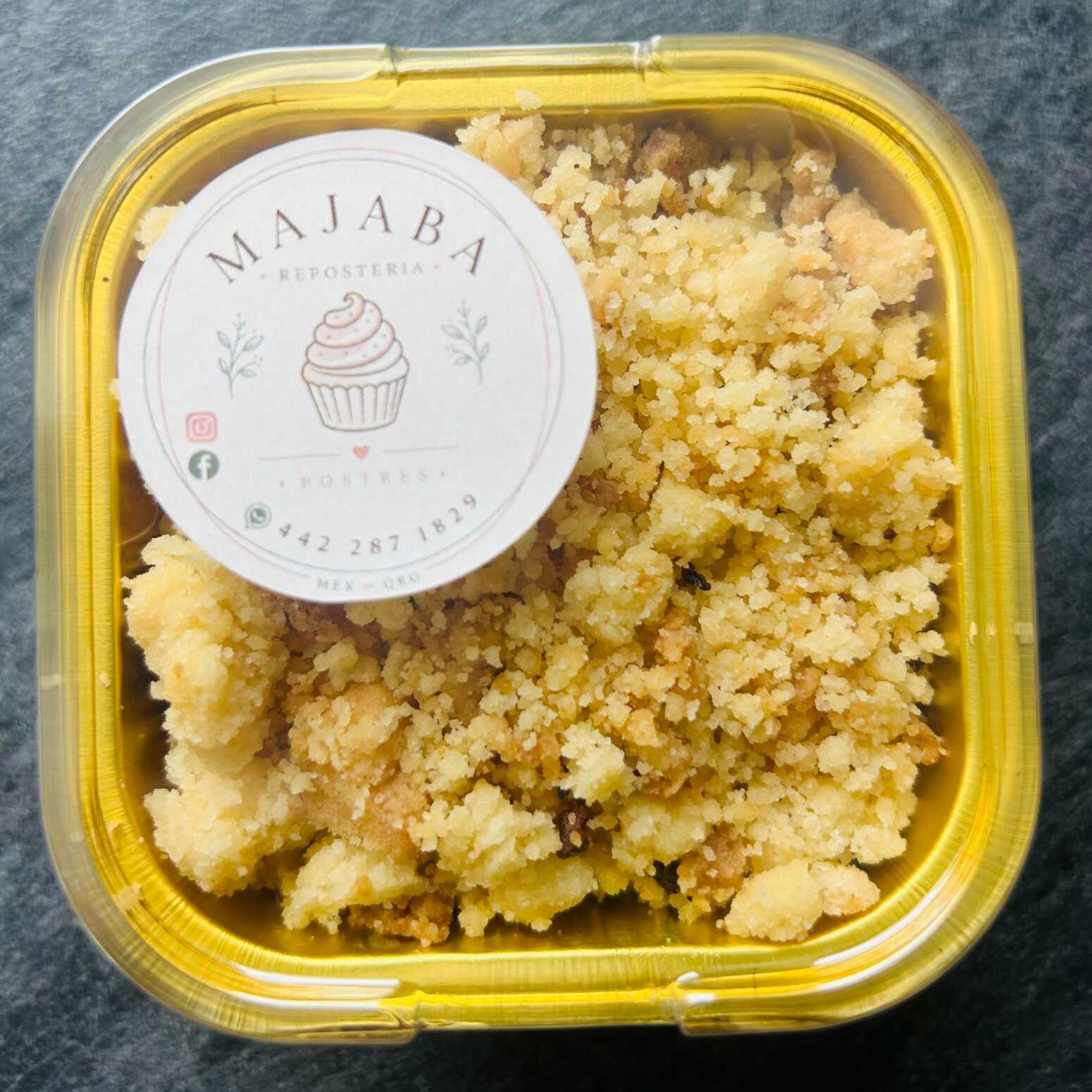 Mini Crumble de Manzana