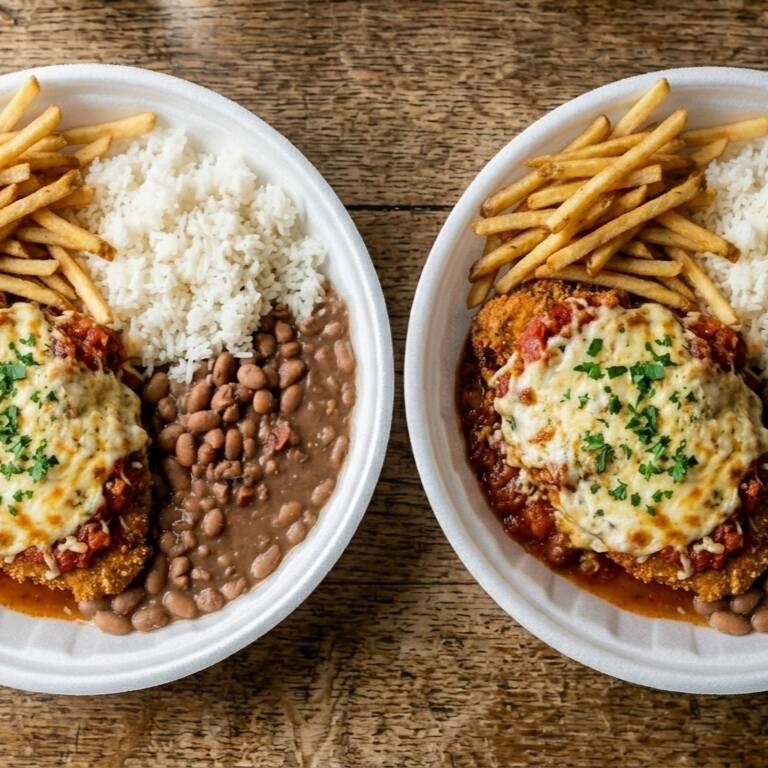 2 Duas Parmegiana de Frango