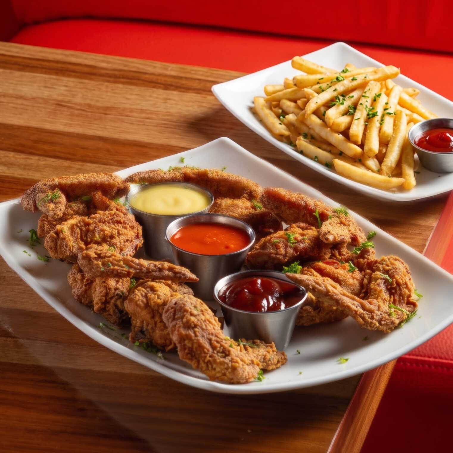 20 Alitas de Pollo + Papas a la Francesa