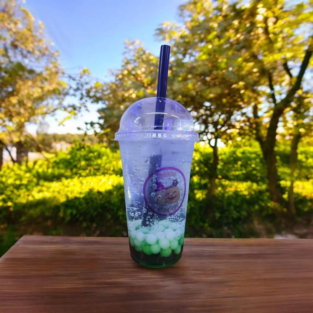 Soda Italiana de Manzana Verde