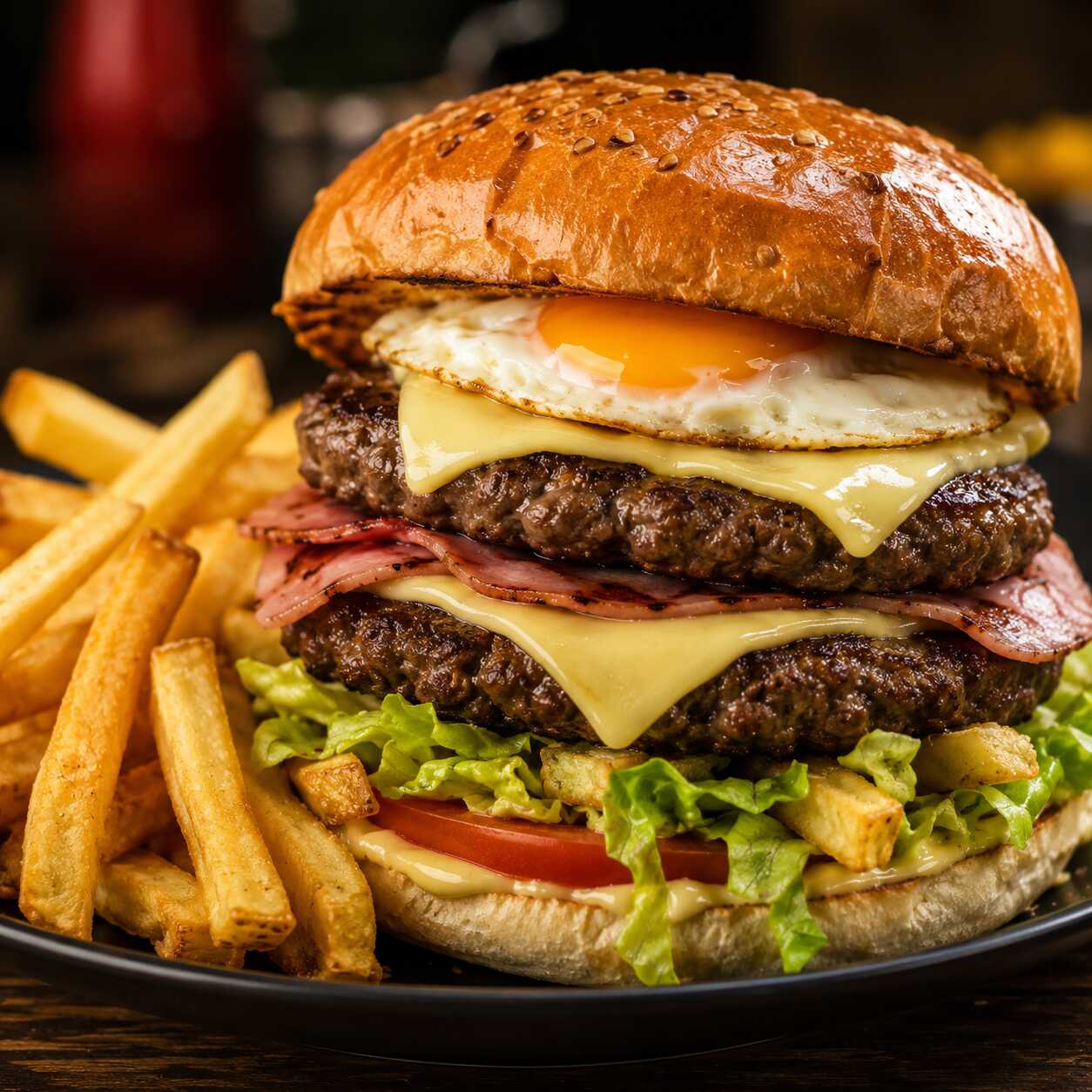 Hamburguesa Doble