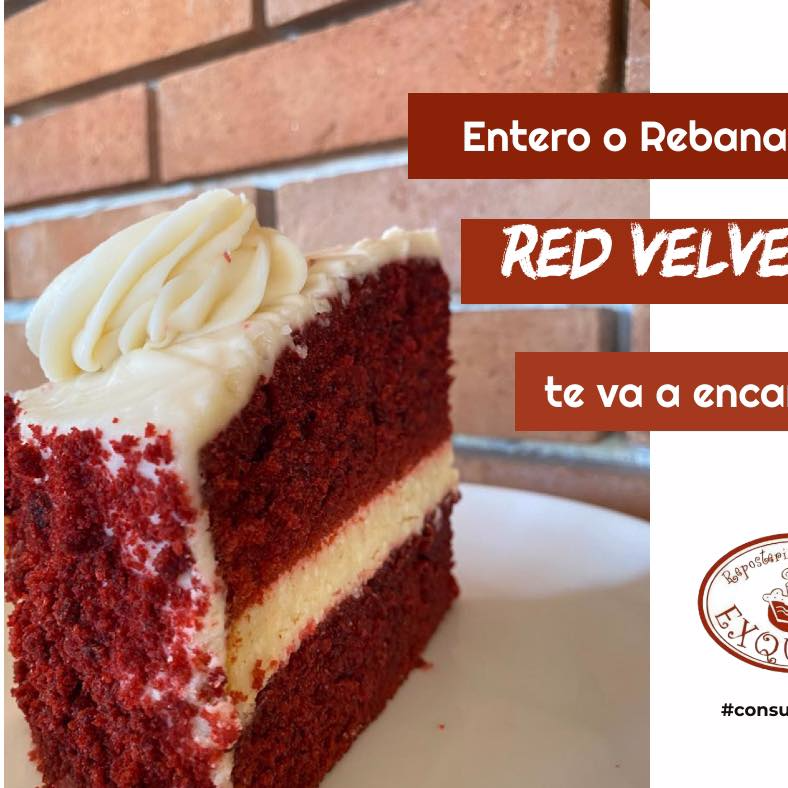 Pastel Red Velvet (10 Rebanadas)