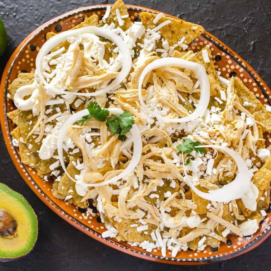 CHILAQUIL CON POLLO