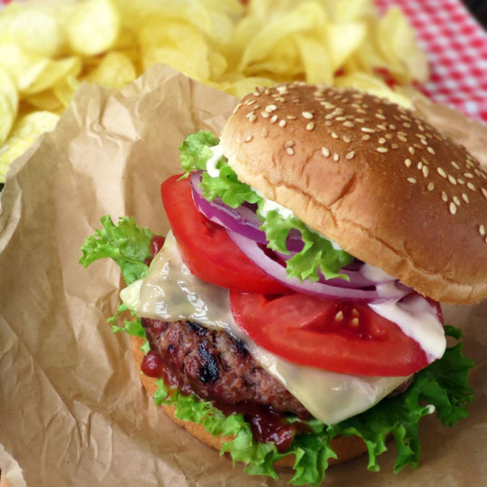 Hamburguesa Sencilla