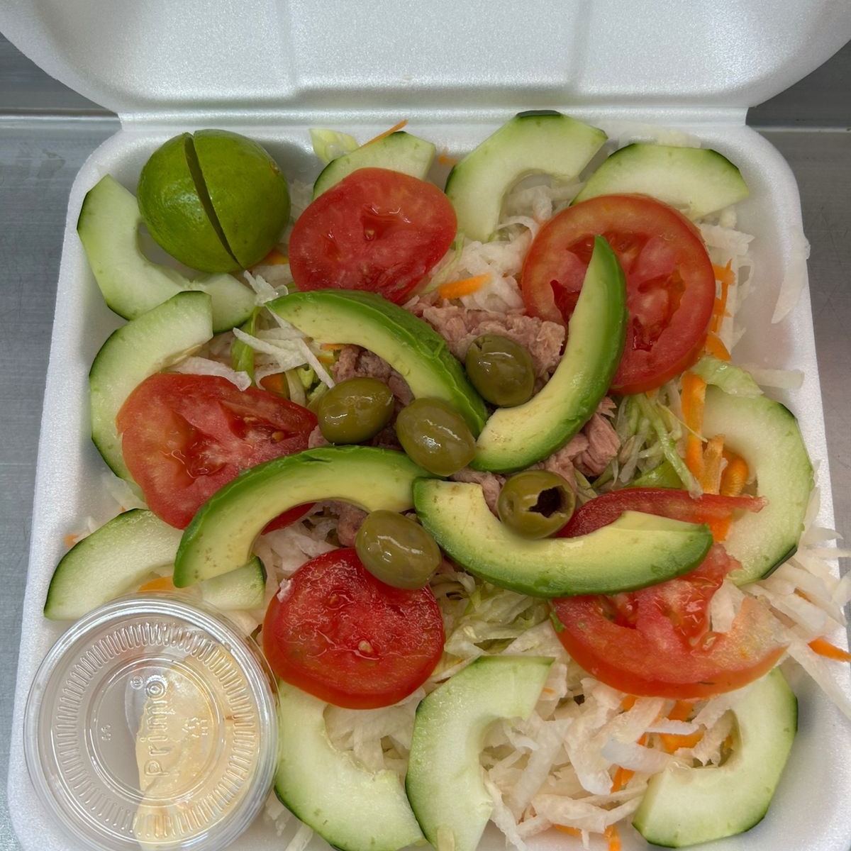 Ensalada de Pollo, Atún o Frutas