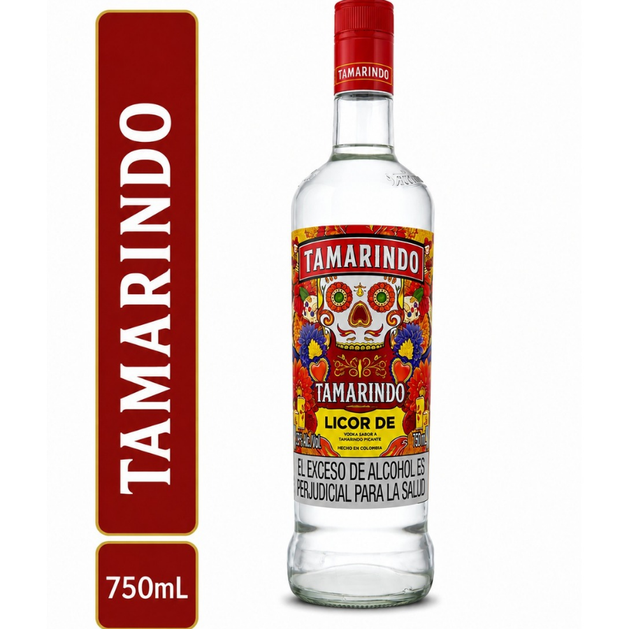 Botella Vodka Smirnoff Tamarindo Picante 750mL