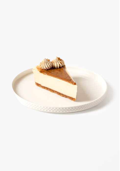 Rebanada cheesecake lotus