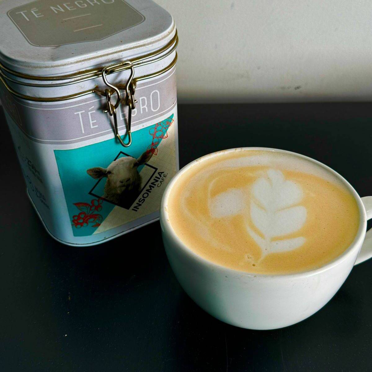 Black Tea Vainilla Latte