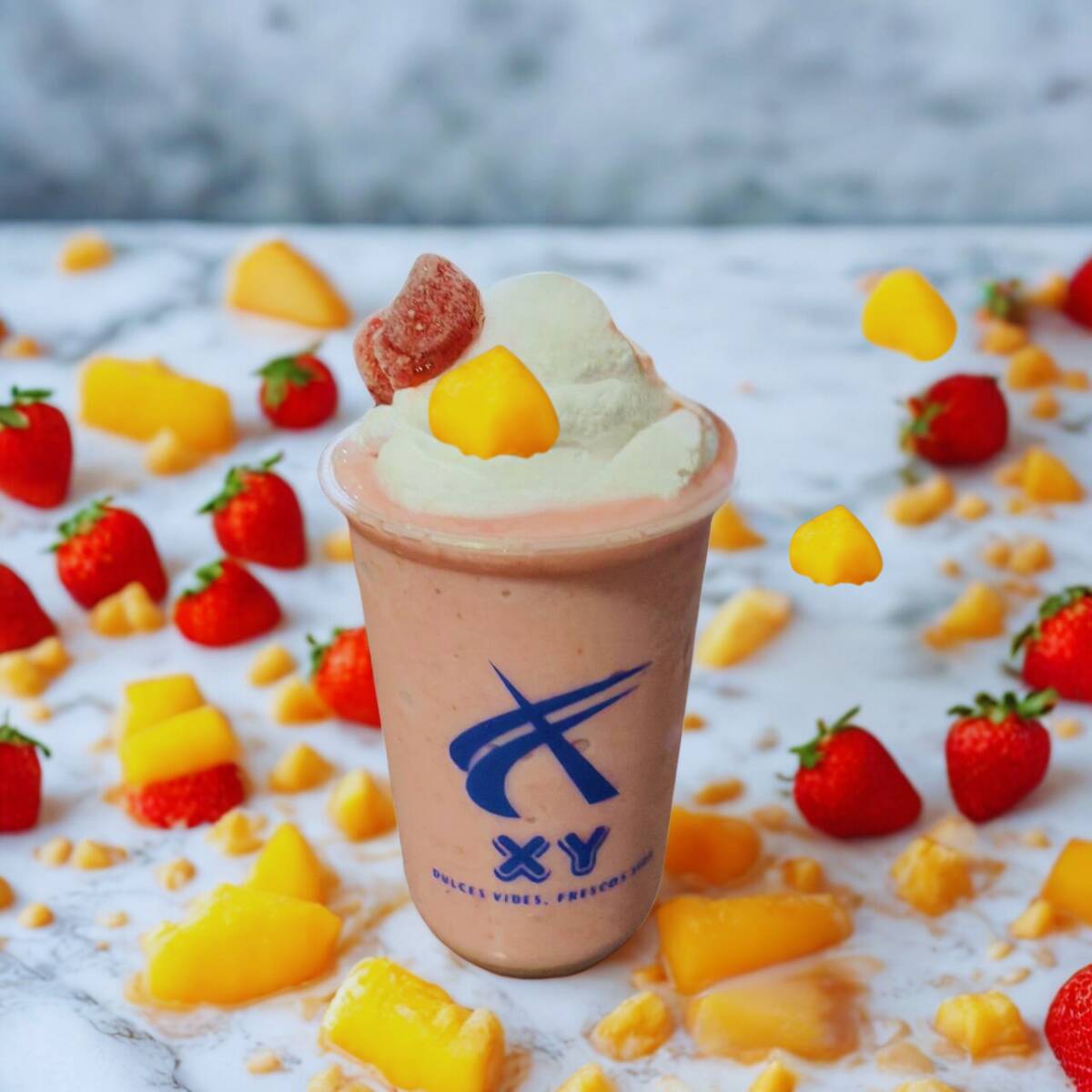Frappé Fresa Mango