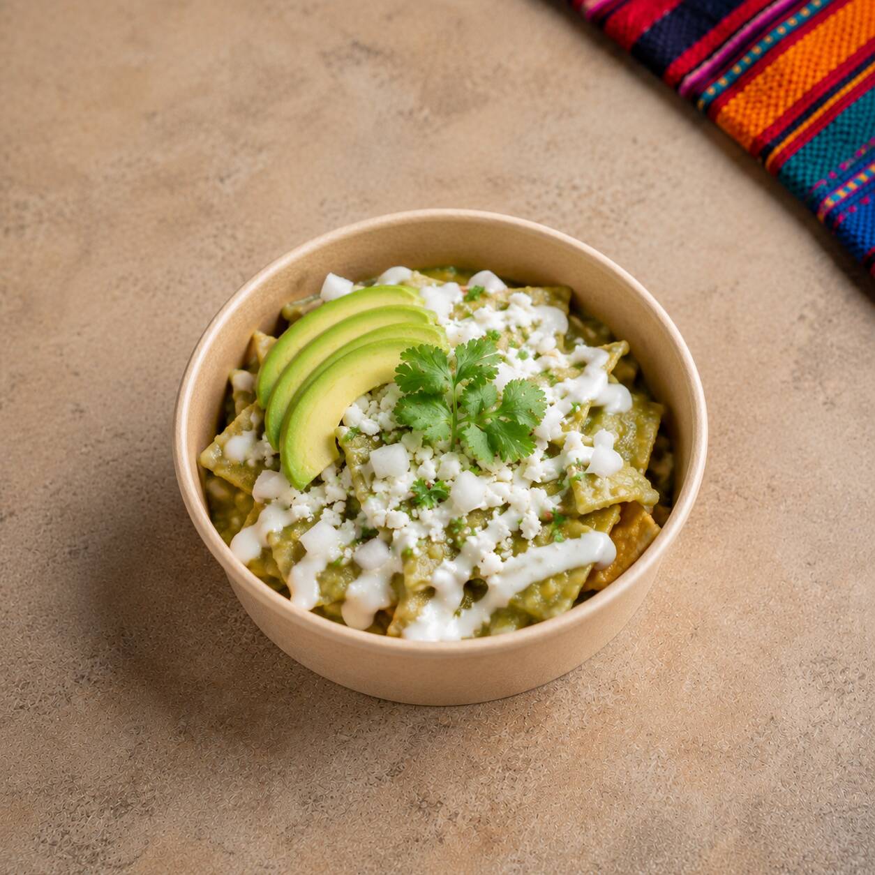 Chilaquil Sin Proteína Chico