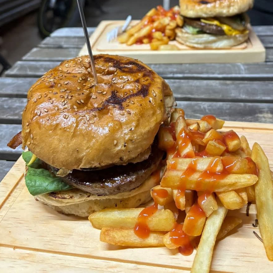 Hamburguesa de Arrachera