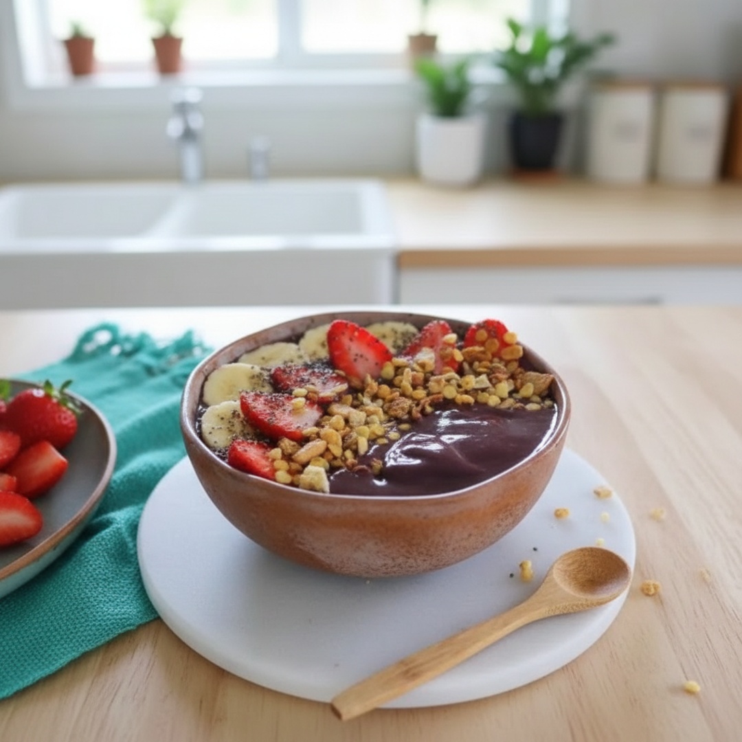 1 litro wey protein+ granola+ banana