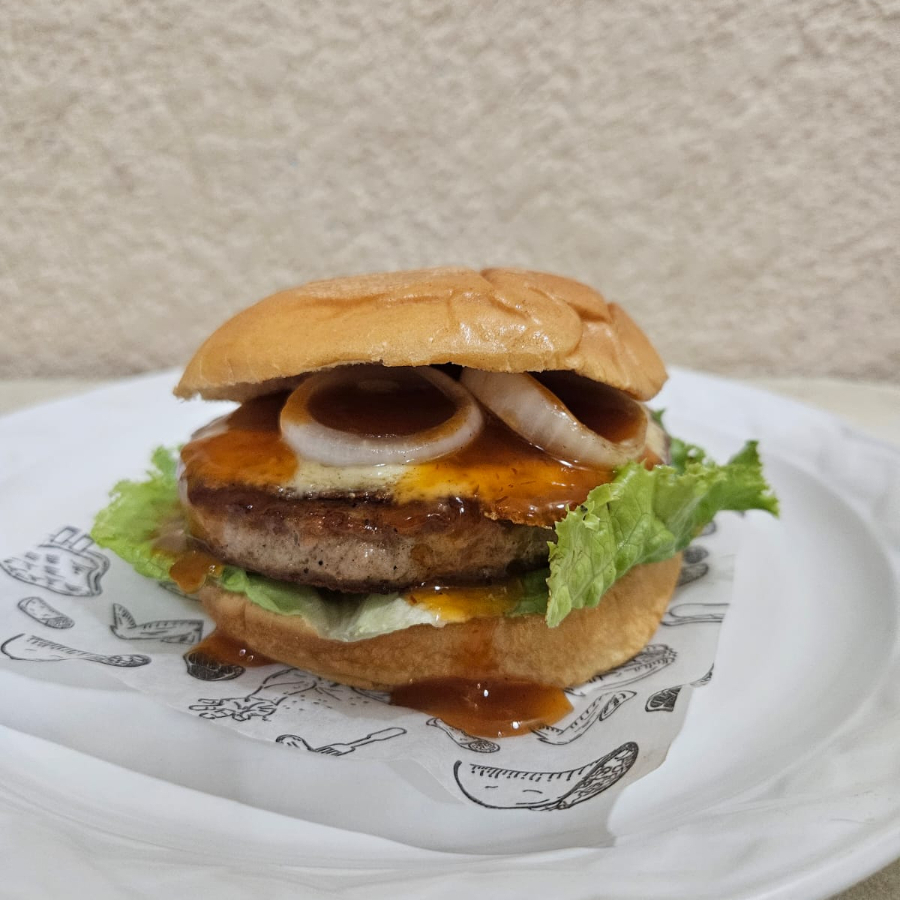 HAMBURGUESA PIÑA HABANERO